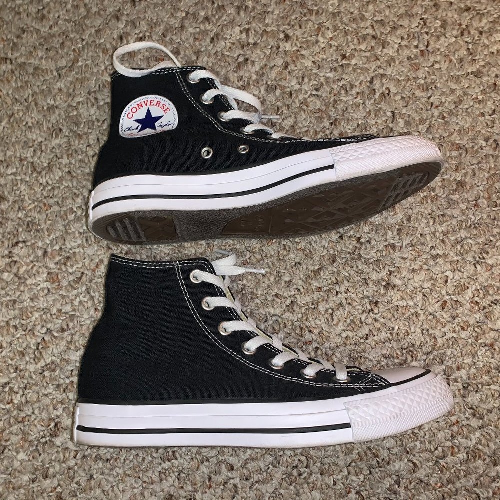 Black High Top Converse